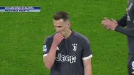 Juve, c'è l'Atalanta: Milik in cerca di riscatto senza Vlahovic thumbnail
