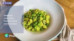 E-Food: Pasta piselli e gorgonzola dolce