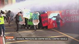 Vicenza, proteste dei centri sociali contro Israele thumbnail