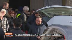 Funerali Pedretti, l'omelia contro i leoni da tastiera