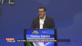 Salvini: io sto con l'idea di Le Pen thumbnail