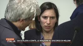 Da Schlein a Conte, le reazioni al discorso di Giorgia Meloni thumbnail