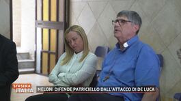 Giorgia Meloni difende don Patricello dall'attacco di De Luca thumbnail