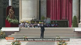 Benigni al Papa: "Insieme facciamo il campo largo" thumbnail