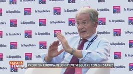 Prodi: "In Europa Meloni deve scegliere con chi stare" thumbnail