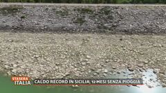 Caldo record in Sicilia, 12 mesi senza pioggia