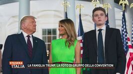 La famiglia Trump, la foto di gruppo della convention thumbnail