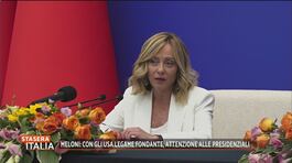 Giorgia Meloni: "Con gli Usa legame fondante, attenzione alle presidenziali" thumbnail