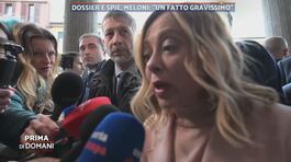 Dossier e spie, Giorgia Meloni: "Un fatto gravissimo" thumbnail