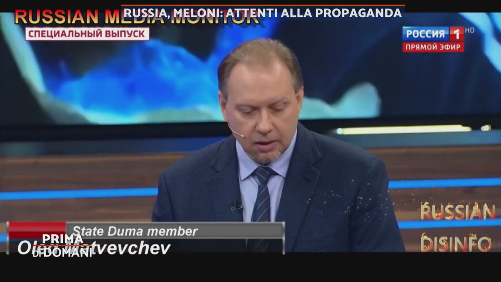 Prima di domani: Russia, Meloni: 