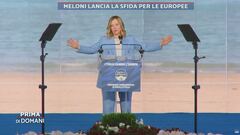 Giorgia Meloni lancia la sfida per le Europee