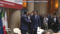 Matteo Salvini e Roberto Vannacci: debutta la coppia "luciferina"