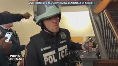 Usa: proteste all'Università, centinaia di arresti