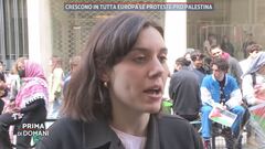 Crescono in tutta Europa le proteste pro-Palestina