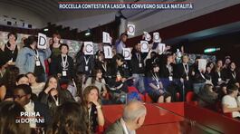 Eugenia Roccella contestata lascia il Convegno sulla natalità thumbnail