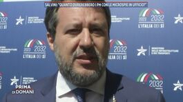 Matteo Salvini: "Quanto durerebbero i pm con le microspie in ufficio?" thumbnail