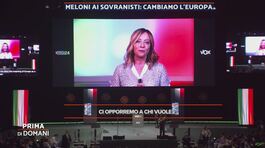 Meloni ai sovranisti: "Cambiamo l'Europa" thumbnail