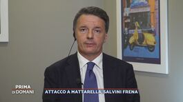 Matteo Renzi commenta gli attacchi della Lega a Mattarella thumbnail