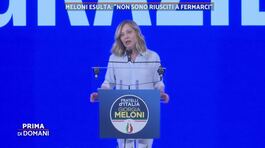 Giorgia Meloni esulta: "Non sono riusciti a fermarci" thumbnail