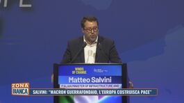 Salvini: "Macron guerrafondaio, l'Europa costruisca pace" thumbnail