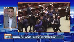 Rissa in parlamento, i momenti dell'aggressione