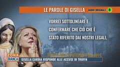 Gisella Cardia risponde alle accuse di truffa