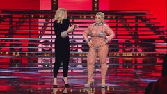 Michelle Hunziker, Katia Follesa e il bodybuilding femminile