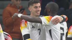 49' | Gol di Havertz (Francia-Germania 0-2)