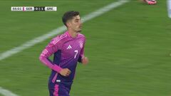 Havertz pareggia con una bella girata: 1-1