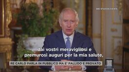 Re Carlo parla in pubblico ma è pallido e provato thumbnail