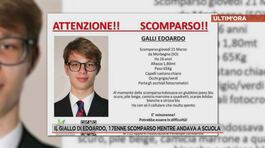 Il giallo di Edoardo Galli, 17enne scomparso mentre andava a scuola thumbnail