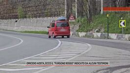 Omicidio Aosta, ecco il furgone rosso indicato da alcuni testimoni thumbnail