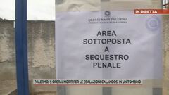 Palermo, 5 operai morti per le esalazioni calandosi in un tombino