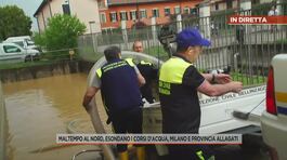 Maltempo al nord, esondano i corsi d'acqua, Milano e provincia allagati thumbnail
