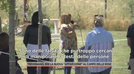 Trevignano, ieri la nuova "apparizione" al campo delle rose thumbnail