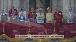 Reali inglesi, il ritorno di Kate per la parata del Trooping the colour thumbnail