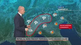 Meteo, al nord previsti temporali dopo grande caldo thumbnail