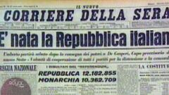 La fine della monarchia in Italia