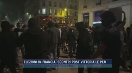 Elezioni in Francia, scontri post vittoria Le Pen thumbnail