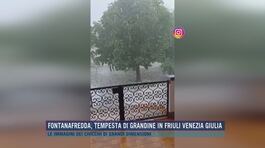 Fontanafredda, tempesta di grandine in Friuli Venezia Giulia thumbnail