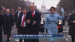 Il ritorno di Melania al fianco di Trump thumbnail