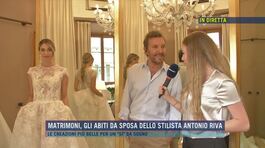 Matrimoni, gli abiti da sposa dello stilista Antonio Riva thumbnail