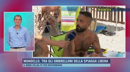 Mondello, tra gli ombrelloni della spiaggia libera thumbnail