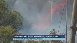 Caldo record e rischio incendi, Roma brucia thumbnail