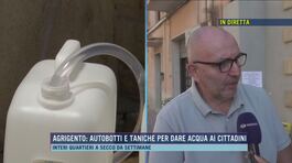 Agrigento: autobotti e taniche per dare acqua ai cittadini thumbnail