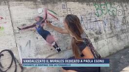 Vandalizzato il murales dedicato a Paola Egonu thumbnail