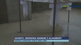 Gavirate, emergenza grandine e allagamenti thumbnail