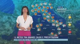 Il meteo tra grande caldo e precipitazioni thumbnail