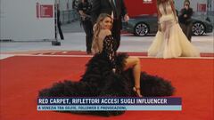 Red carpet, riflettori accesi sugli influencer