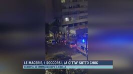 Le macerie, i soccorsi, la città sotto choc thumbnail
